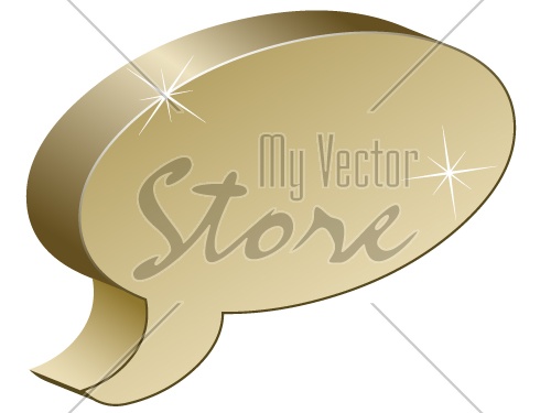 vector metallic chat box