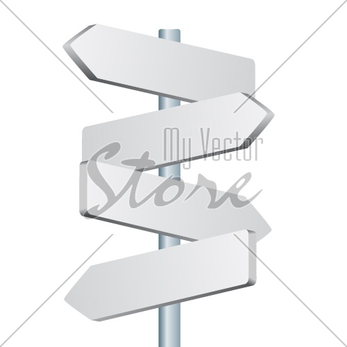 vector direction sign