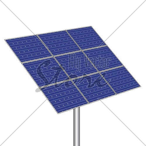vector photovoltaic panel