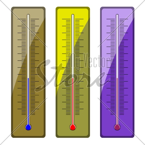 vector thermometers
