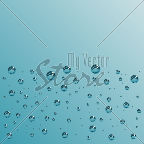 vector water bubbles