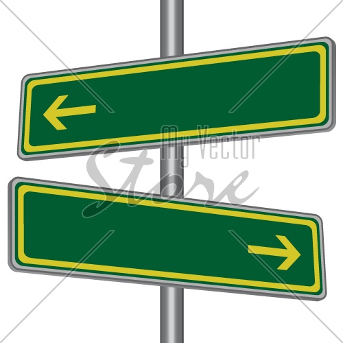 vector direction signs