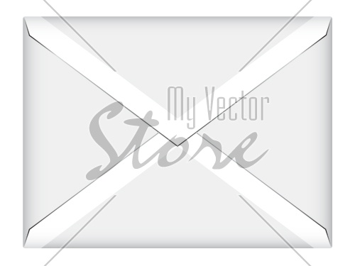 vector white envelope