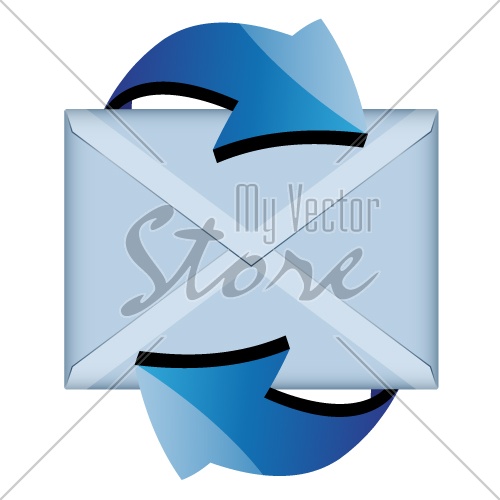 vector email sign