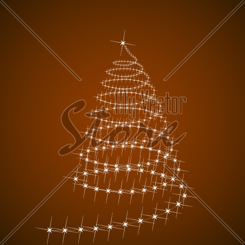 vector christmas tree