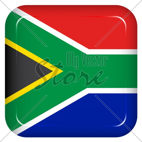Vector south africa flag