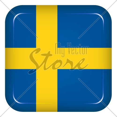 Vector sweden flag