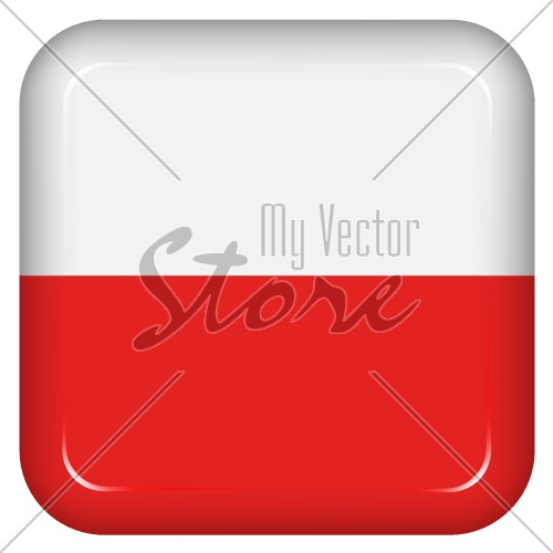 Vector poland flag