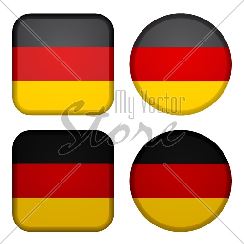 Vector germany flags