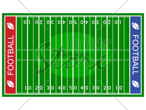 vector american football field