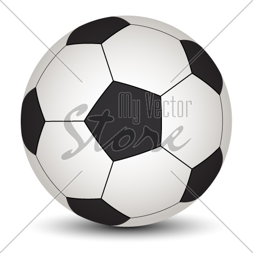 vector soccer ball