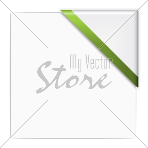 vector paper corner
