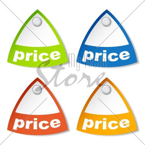 vector price tag
