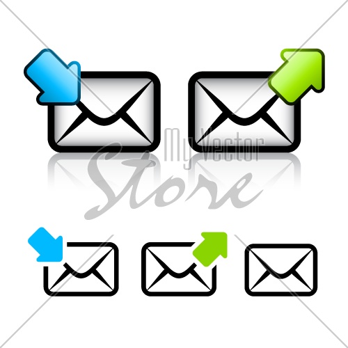 vector e-mail envelope icon