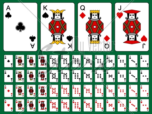 vector original playing cards
