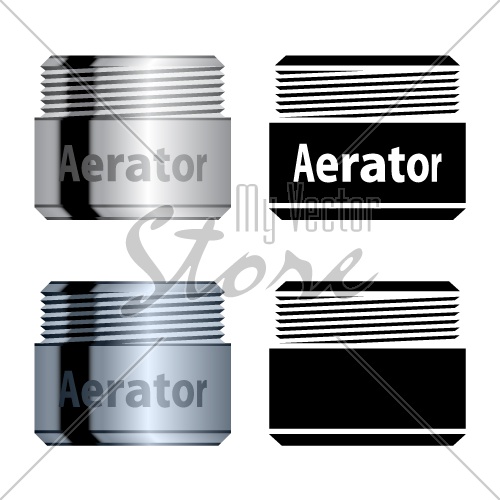 vector water saving aerator