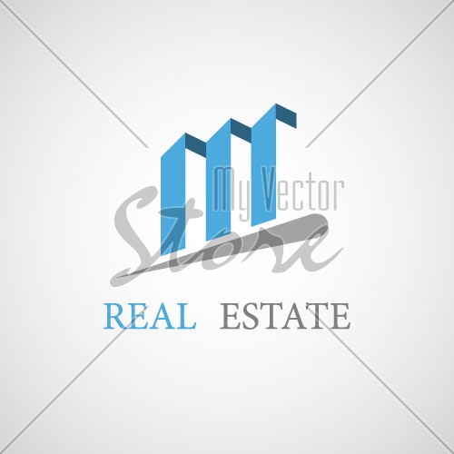 vector real estate architecture icon