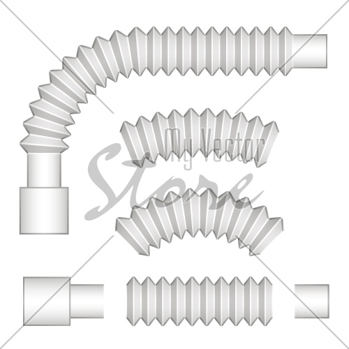 vector plumbing corrugated flexible tubes