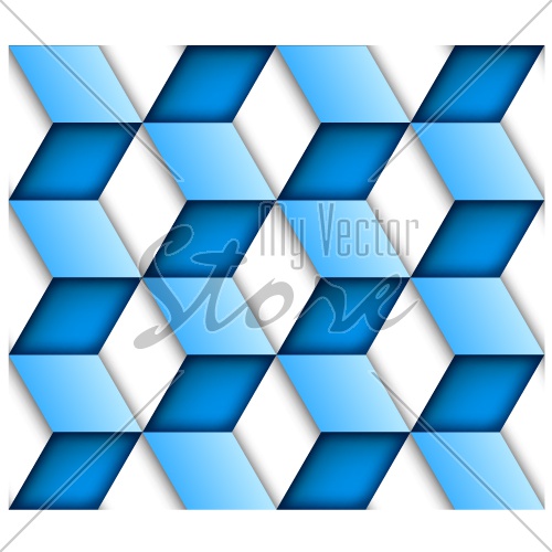 vector blue tile seamless background