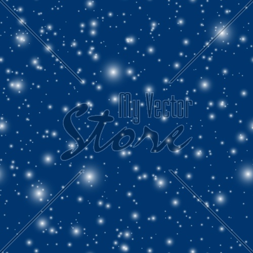 EPS10 vector snowfall seamless background - easy to change color