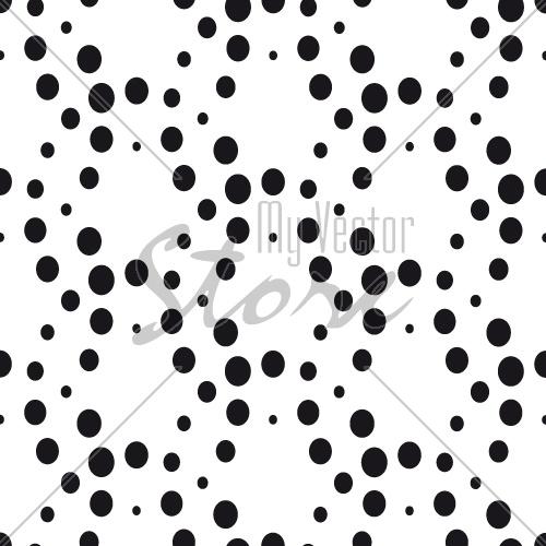 dotted circle monochrome seamless background vector
