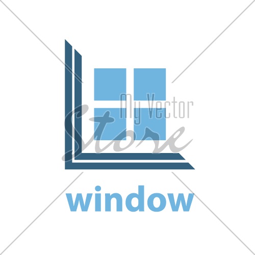 abstract window minimal simple symbol vector
