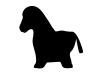 vector Horse silhouette