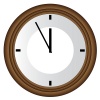 vector Wall clock