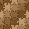 vector seamless puzzle - easy change color