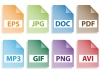 vector document icons