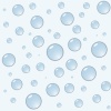 vector water bubbles seamless
