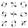 vector arrows composition