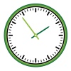 vector clock face - easy change time