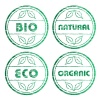 vector scratched eco stamps
