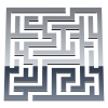 vector 3d shiny maze
