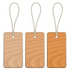 vector wooden tags