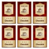 vector chocolate labels