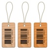 vector barcode wooden tags