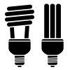 vector fluorescent compact bulbs
