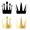 vector crown symbols