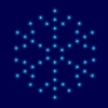 vector star snowflake