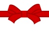vector red bow