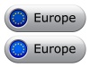 Vector EU flag buttons