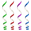 vector party streamers