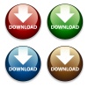 vector download buttons
