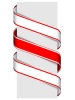 vector ribbon sign