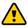 vector warning sign