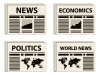 vector newspaper icons