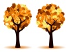 vector autumn tree