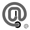 vector shoe lace email symbol